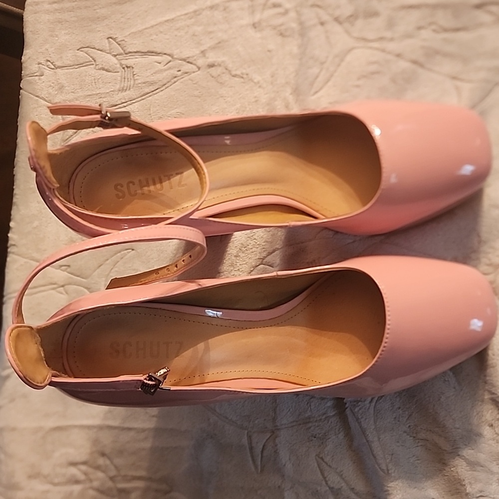 Shop schutz renee patent pump pink